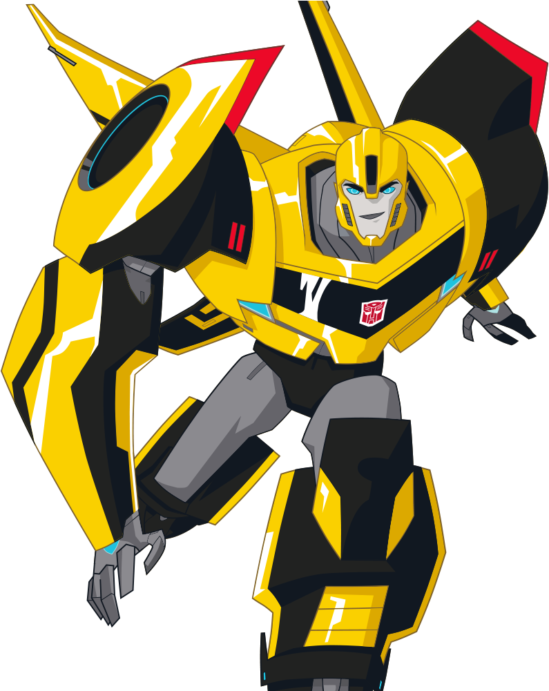 Download Yellow Black Autobot Illustration | Wallpapers.com