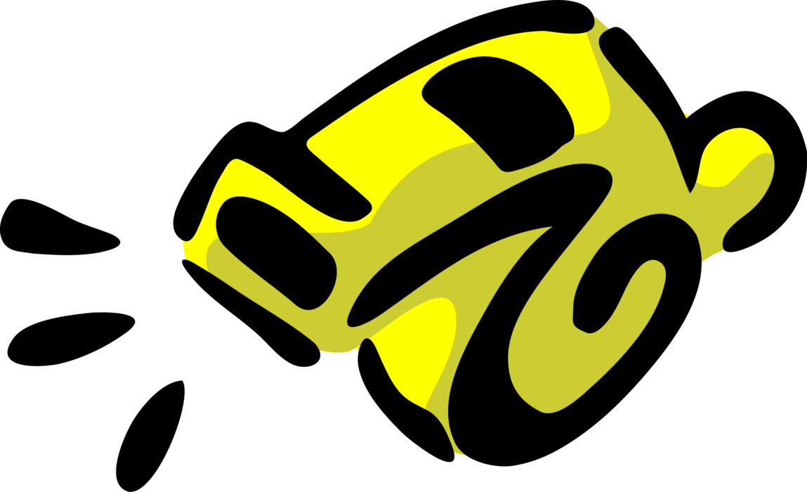 Yellow Black Whistle Clipart PNG