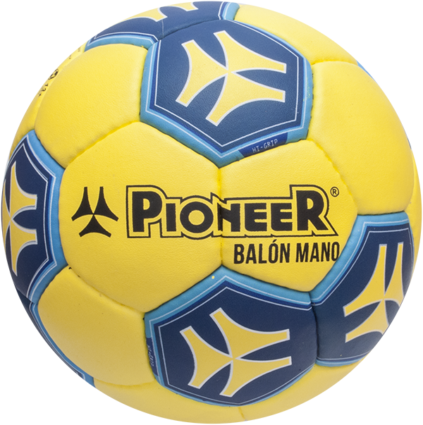 Yellow Blue Pioneer Handball PNG