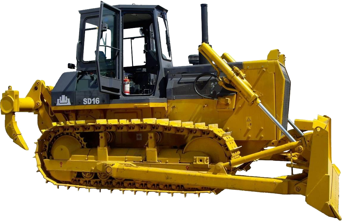 Yellow Bulldozer S D16 PNG