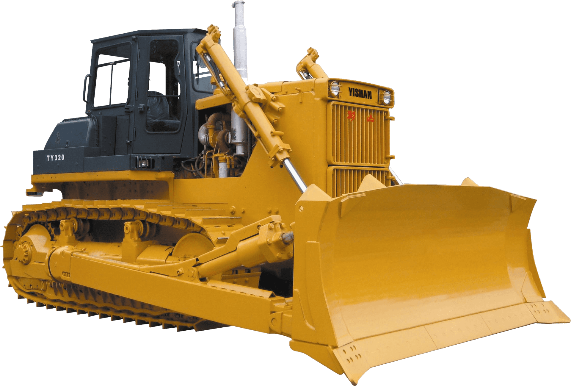 Yellow Bulldozer T Y320 PNG