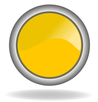 Yellow Button Icon PNG