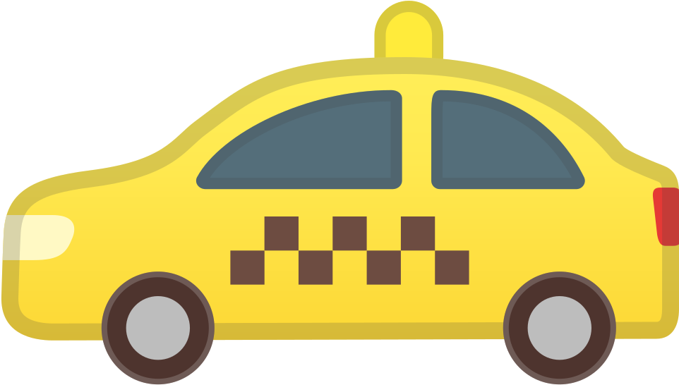 Yellow Cab Icon PNG