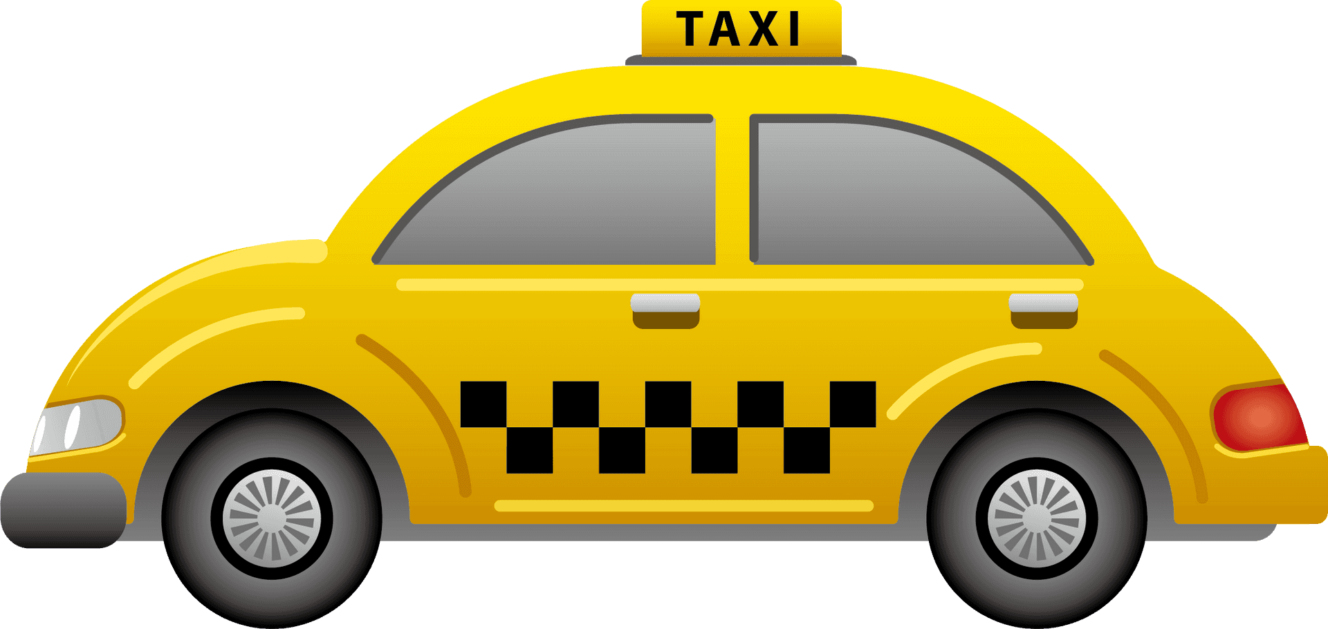 Yellow Cab Illustration.png PNG