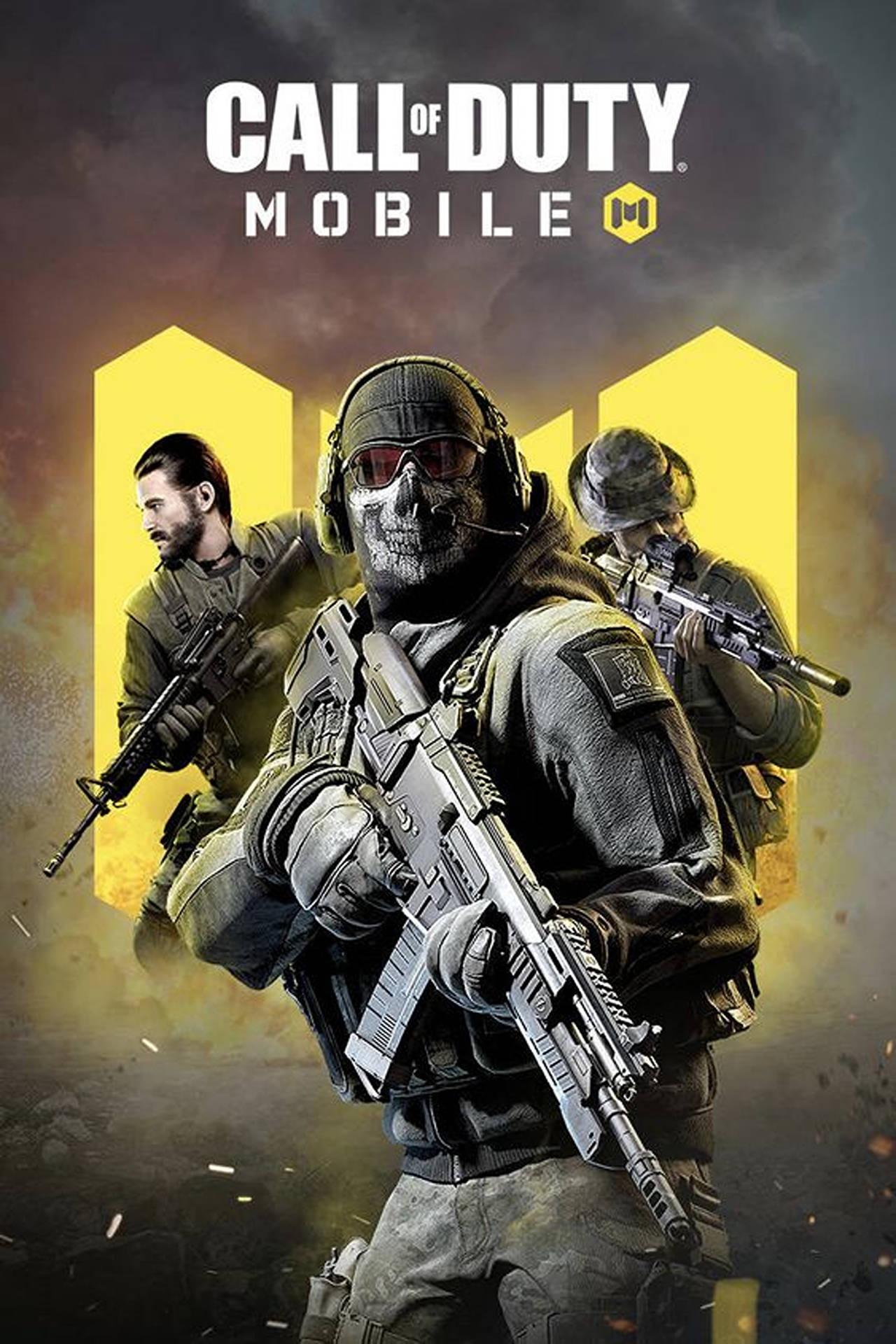 Yellow Call Of Duty Phone Background