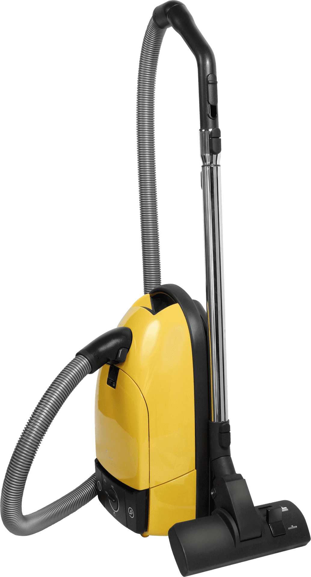 Yellow Canister Vacuum Cleaner PNG