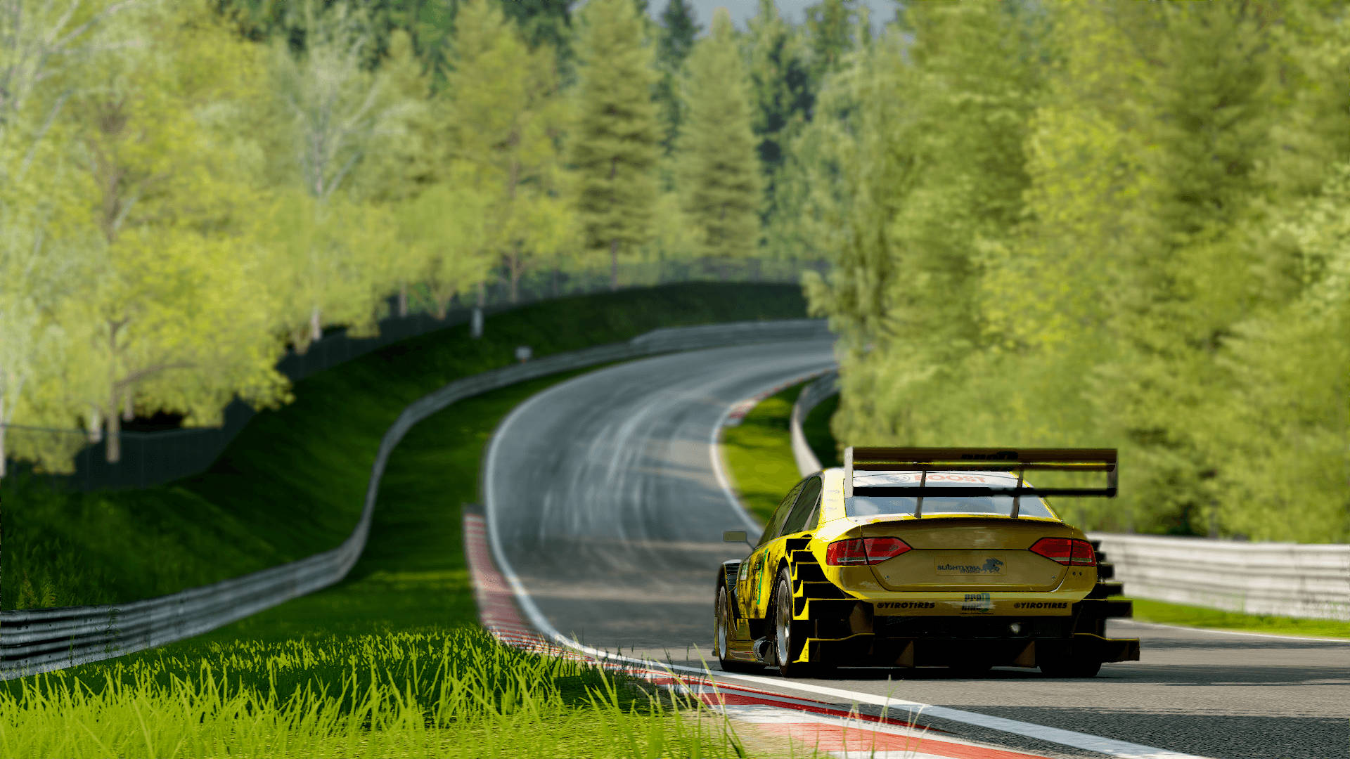 Yellow Car From Project Cars Wallpaper