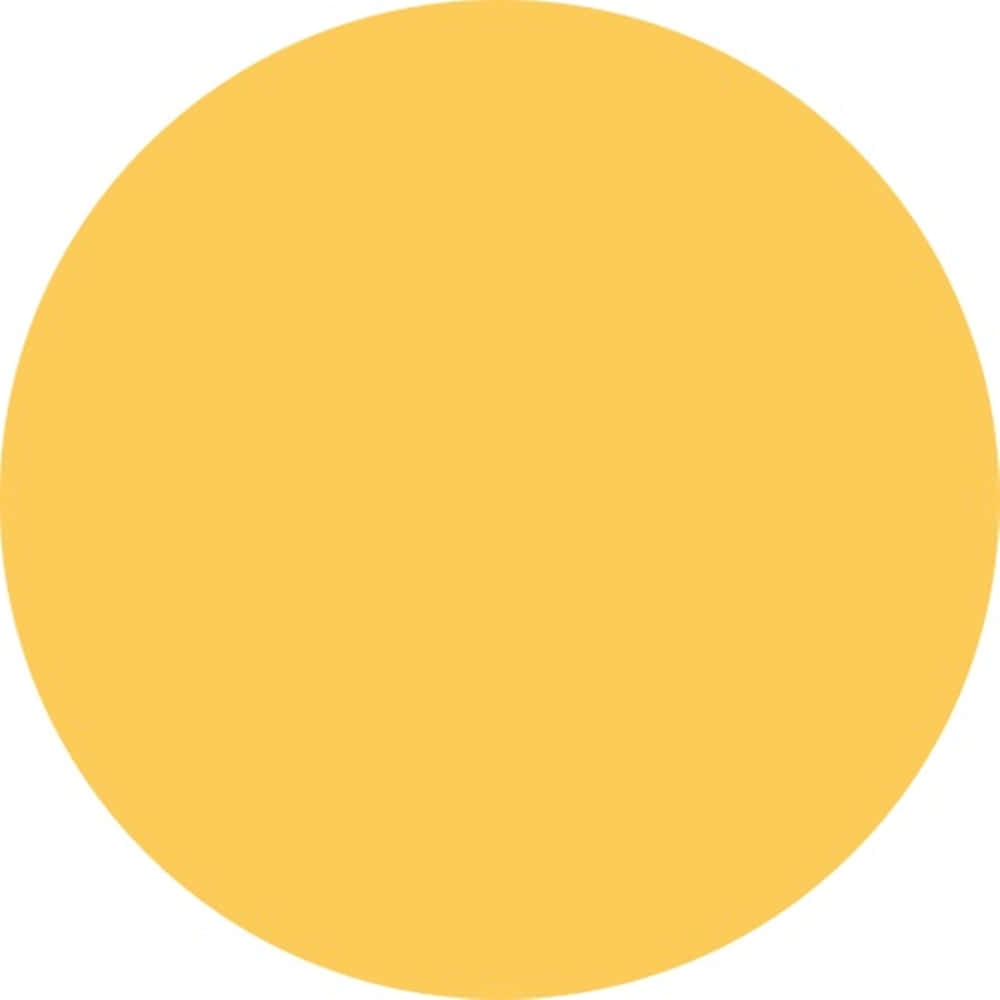 Vibrant Yellow Circle Design Wallpaper