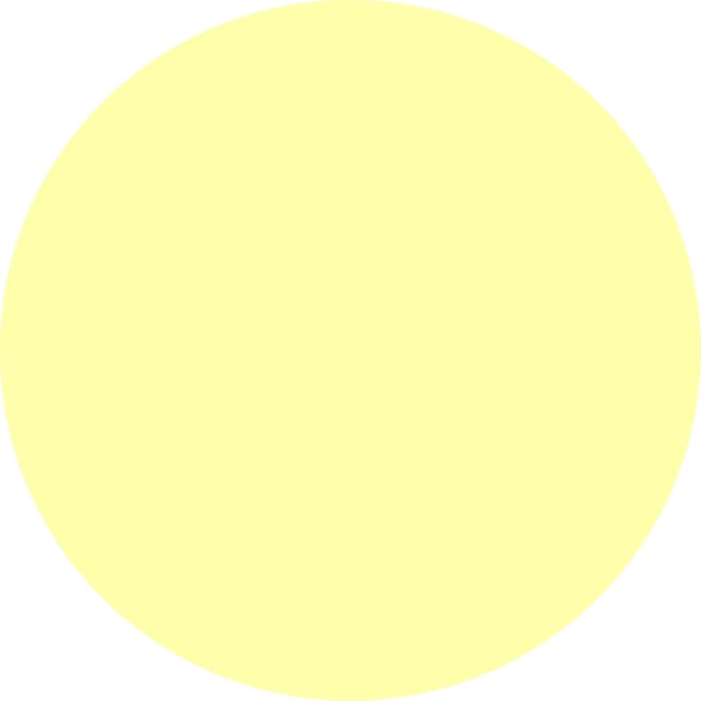 Vibrant Yellow Circle on a Plain Background Wallpaper