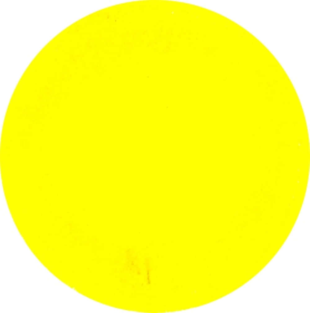 Radiant Yellow Circle Wallpaper