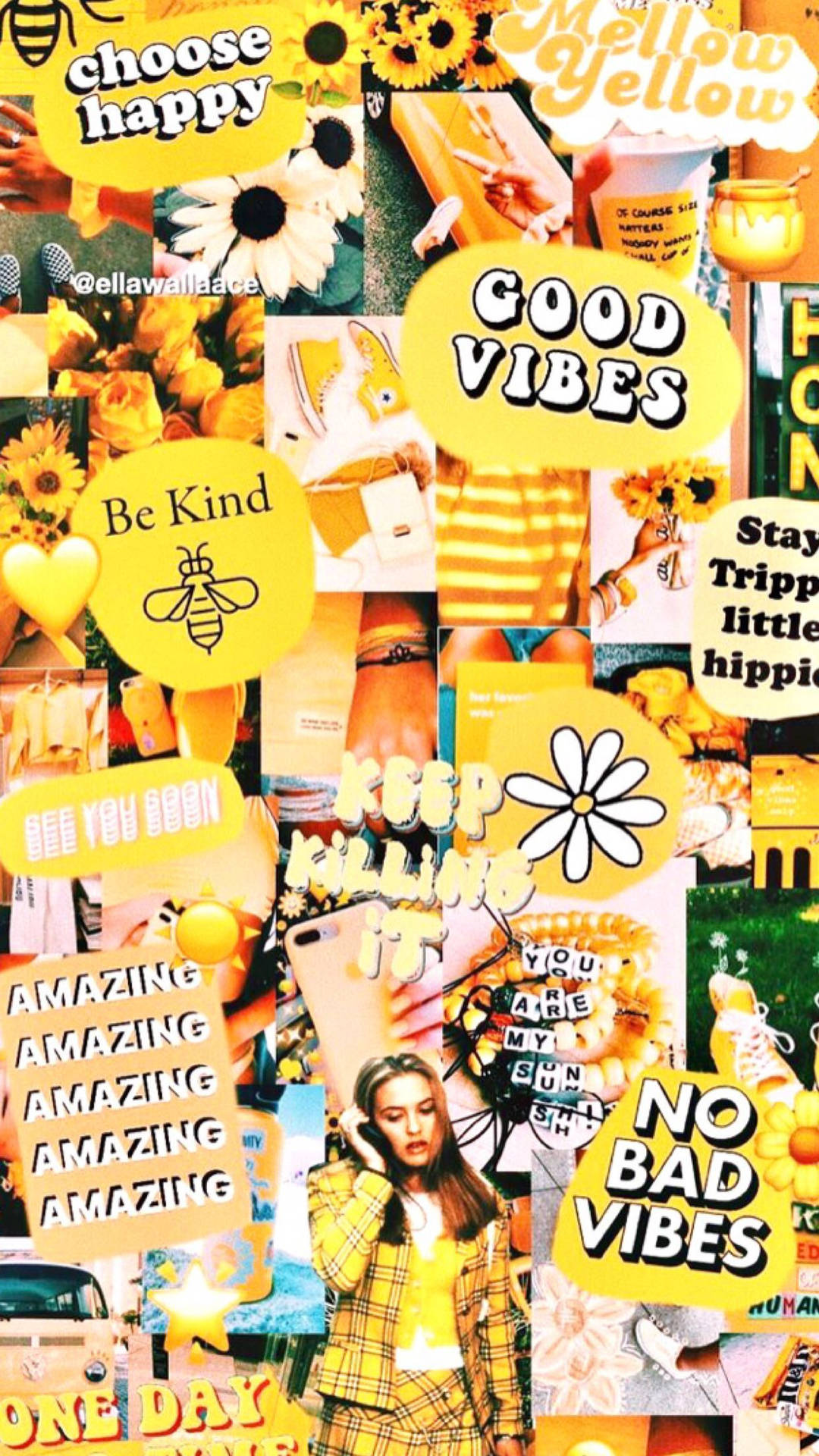 Yellow Collage Tumblr Aesthetic