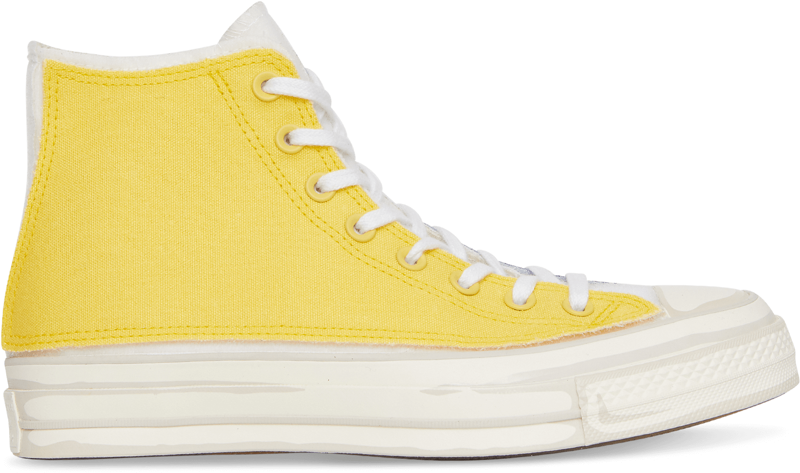 Yellow Converse Platform Sneaker PNG
