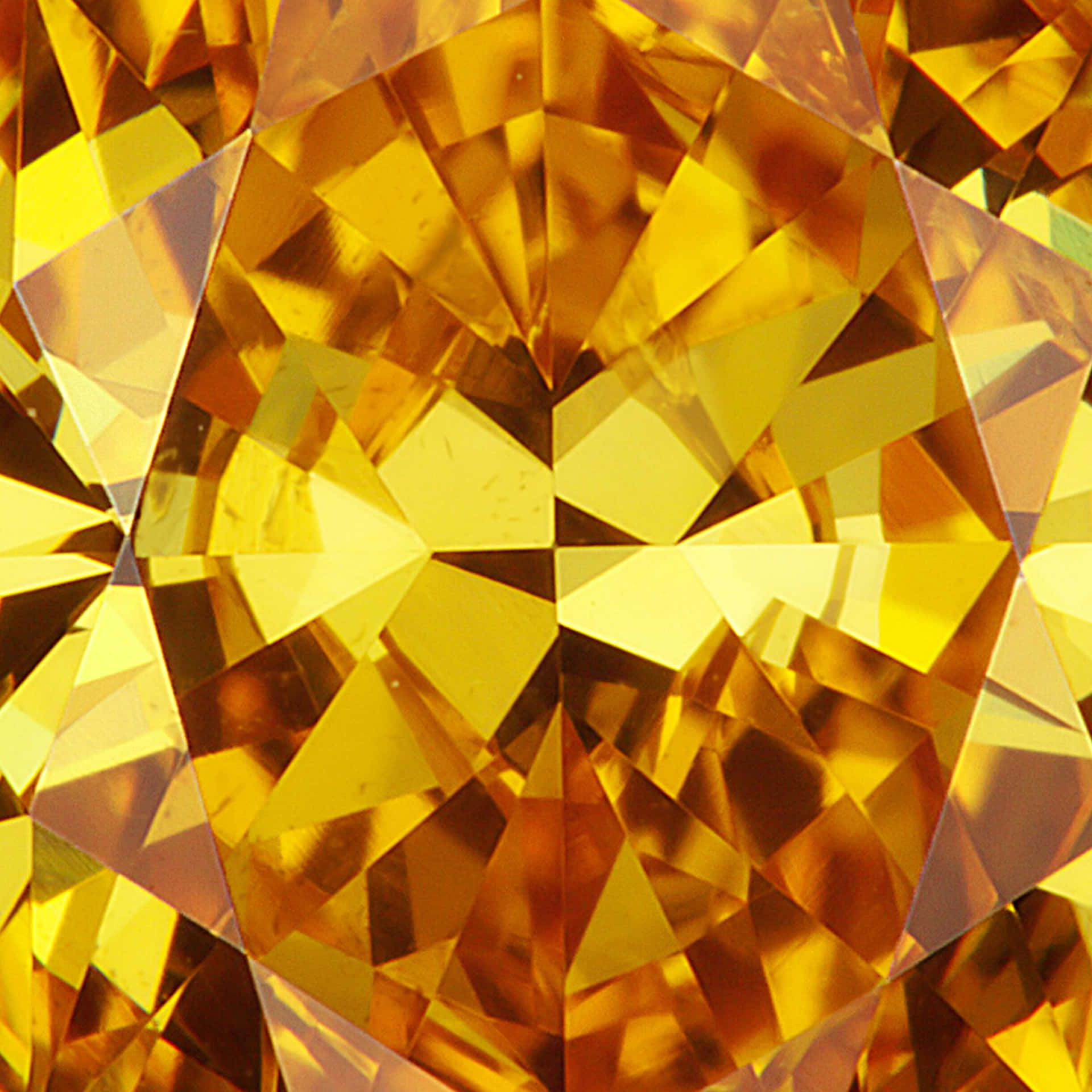 Brilliant Yellow Diamond Wallpaper