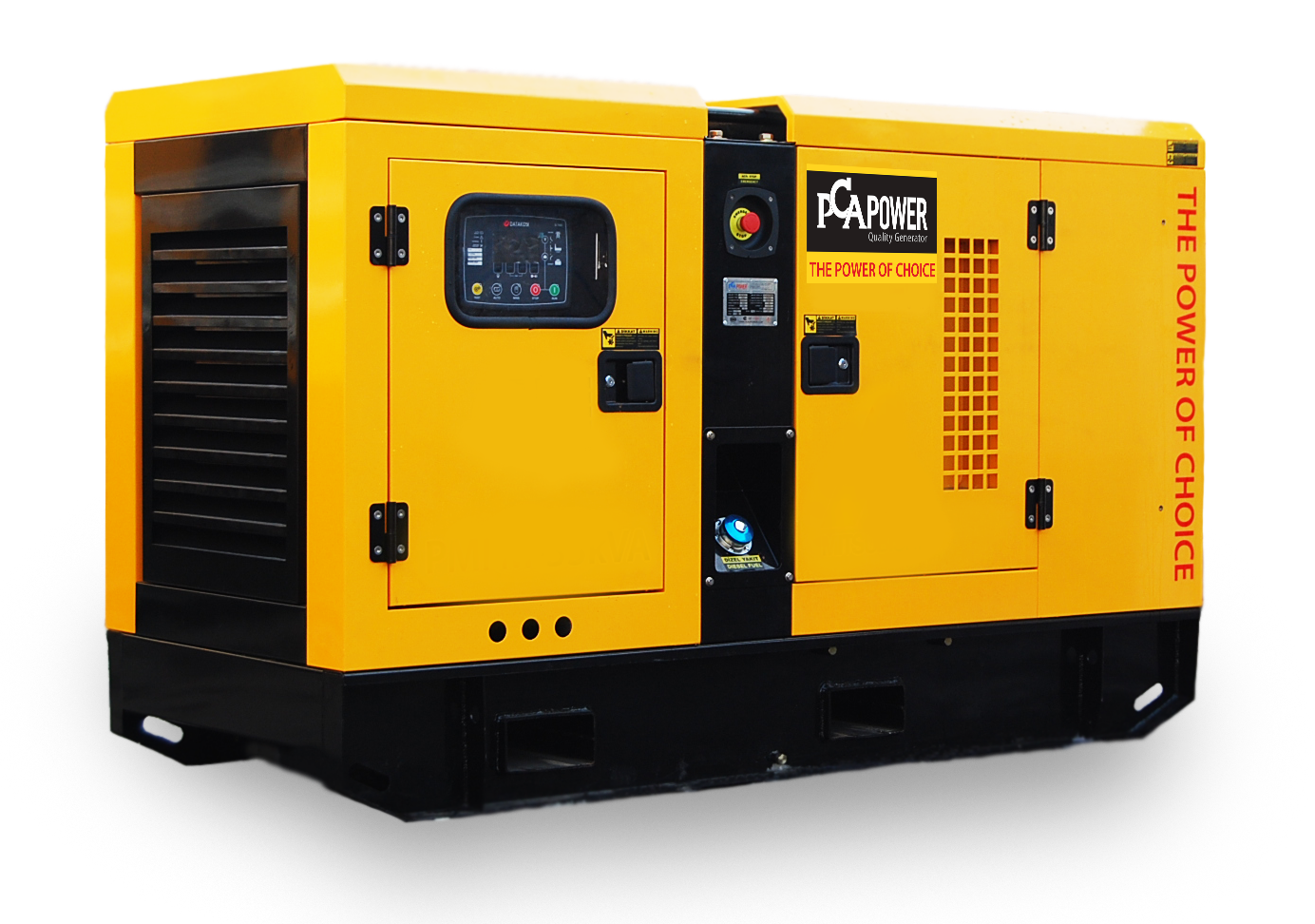 Download Yellow Diesel Generator Industrial Power | Wallpapers.com