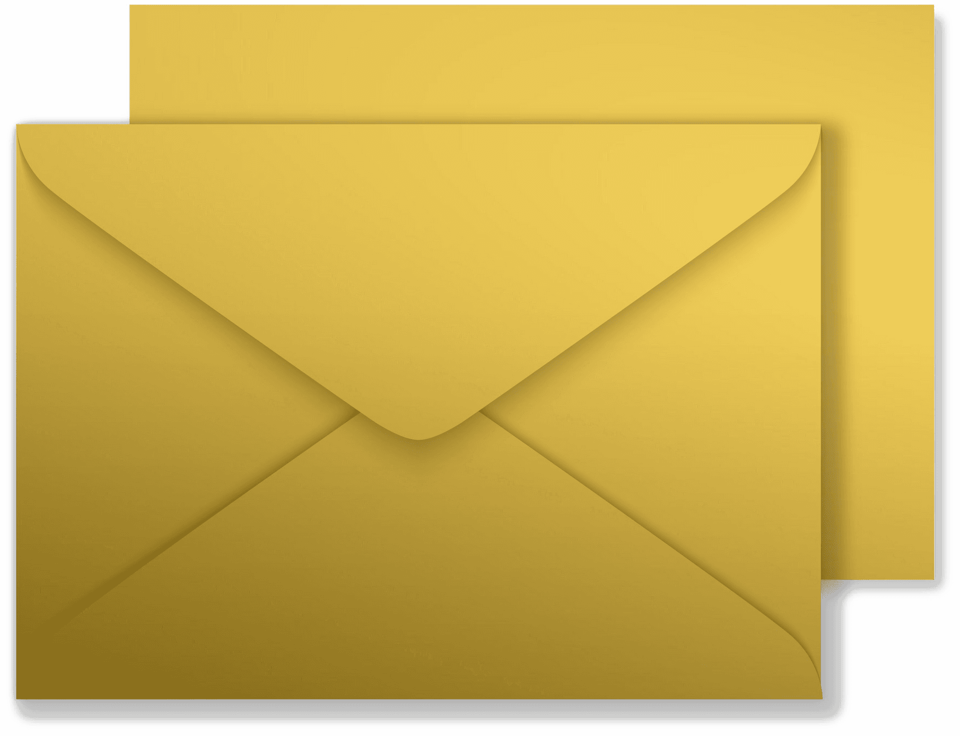 Yellow Envelope Icon PNG