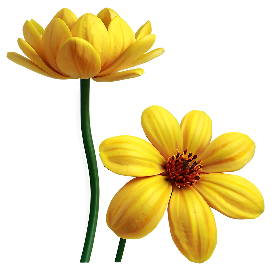 Yellow Flower Clipart Png 20 PNG