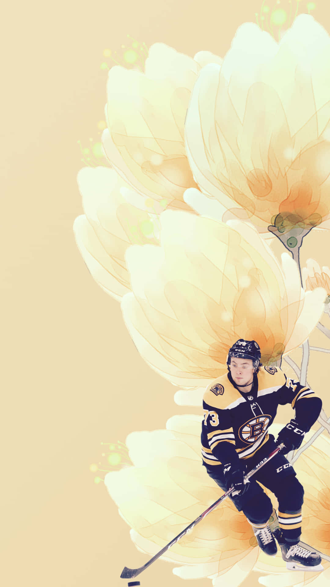 Yellow Flowers Charles McAvoy Wallpaper