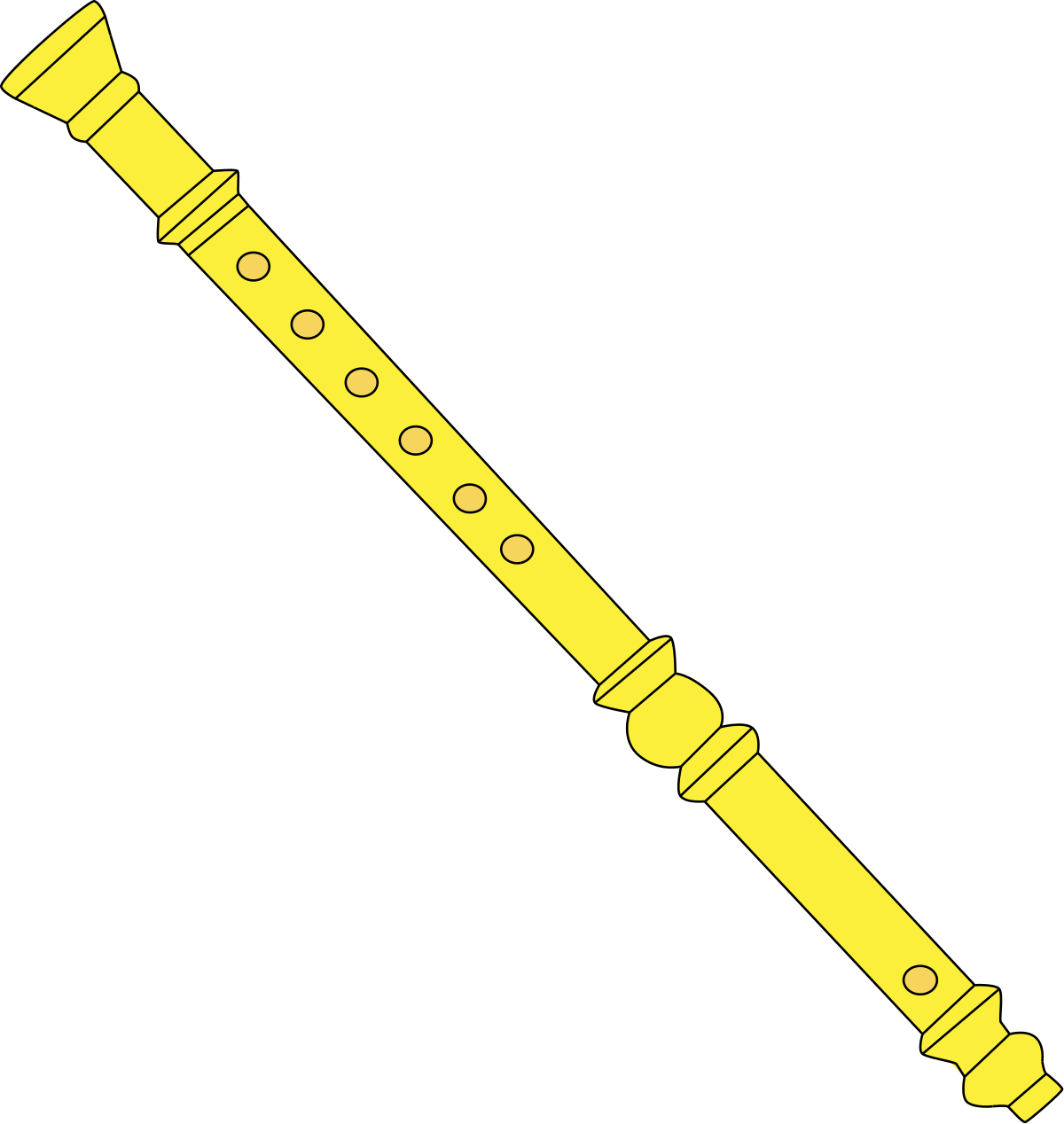 Download Yellow Flute Illustration | Wallpapers.com