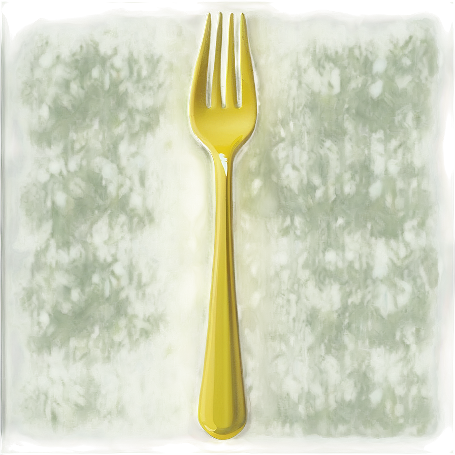 Yellow Fork Png 05252024 PNG