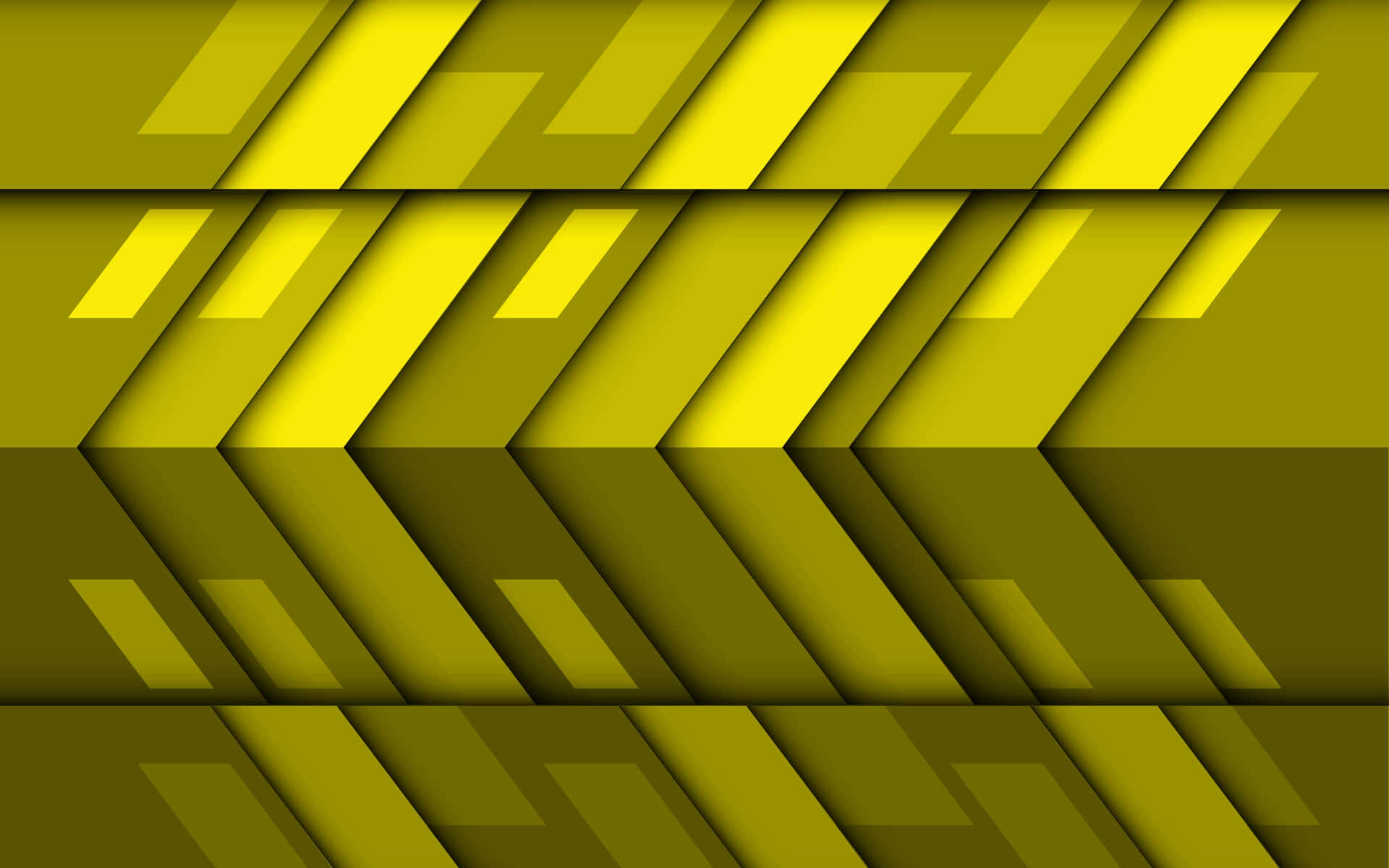 Abstract Yellow Geometric Shapes Wallpaper Wallpaper