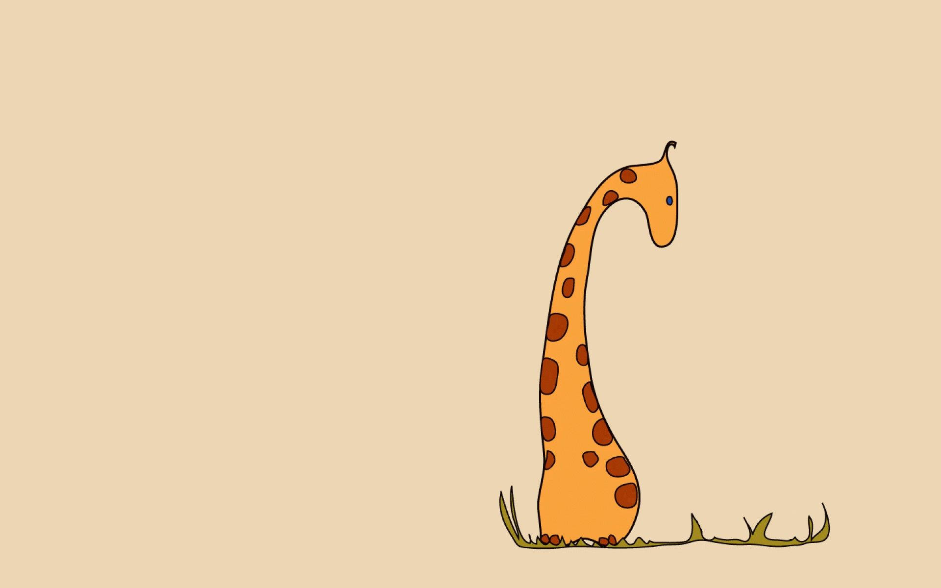 Yellow Giraffe Tumblr Aesthetic