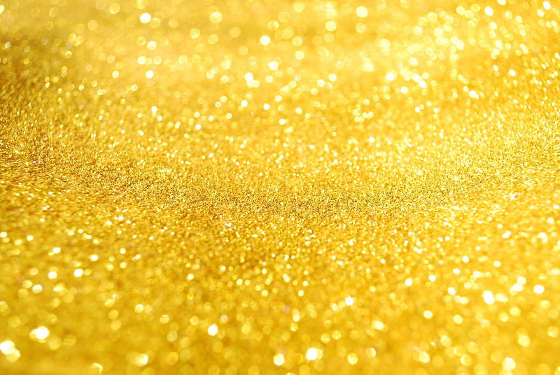 Brilhedurante A Noite Com O Glitter Amarelo. Papel de Parede