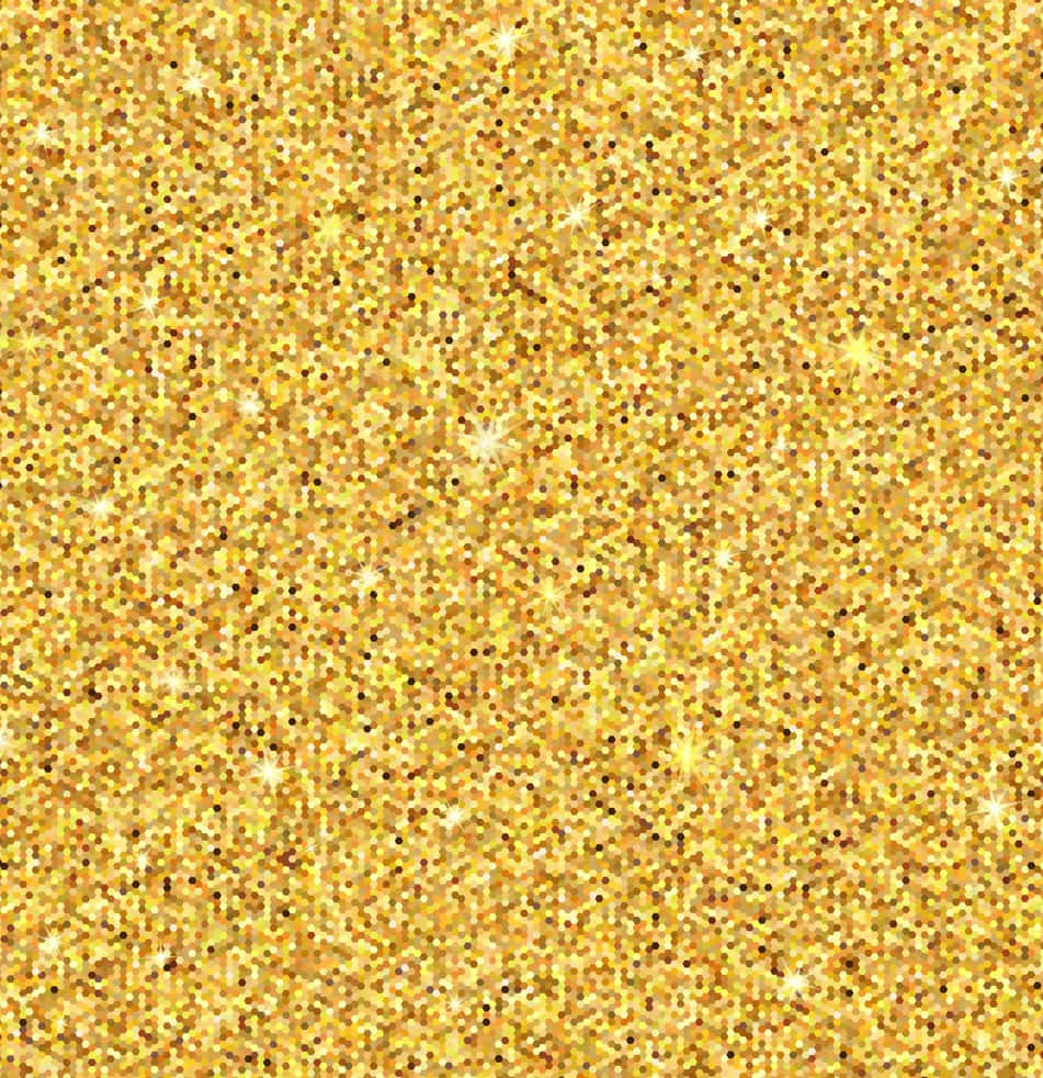 A dazzling yellow glitter background