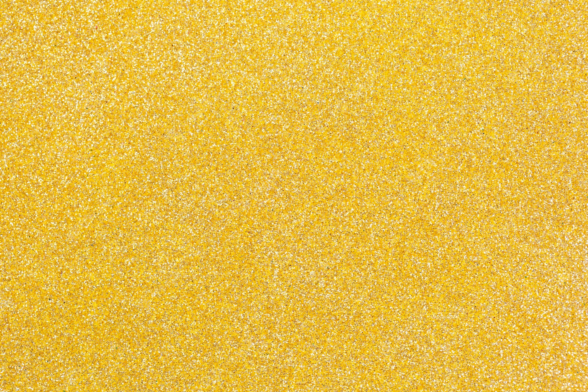 Aesthetic and eye-catching yellow glitter background