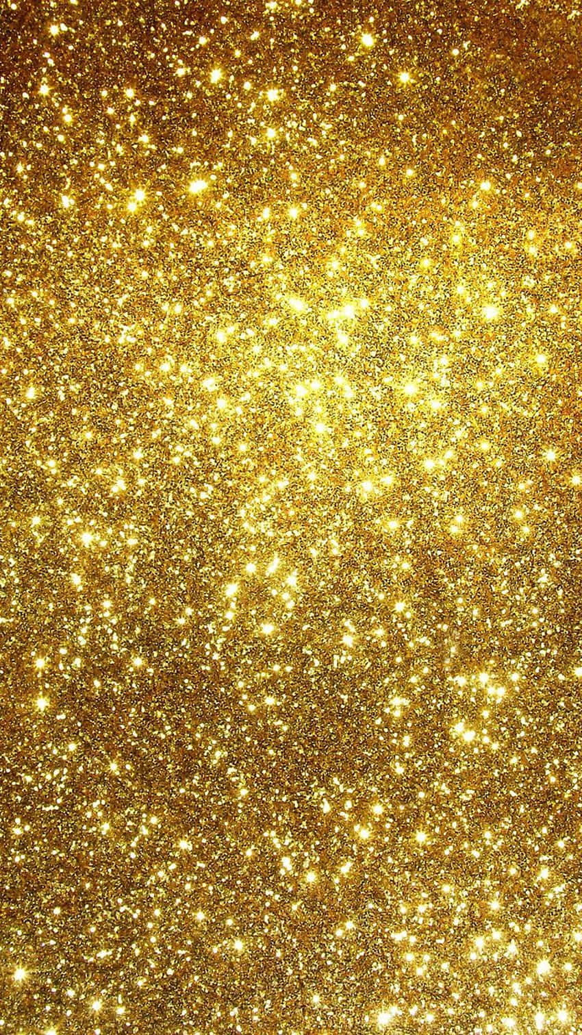 Brilhecom Estilo Usando Glitter Amarelo Em Seu Papel De Parede Para Computador Ou Celular. Papel de Parede
