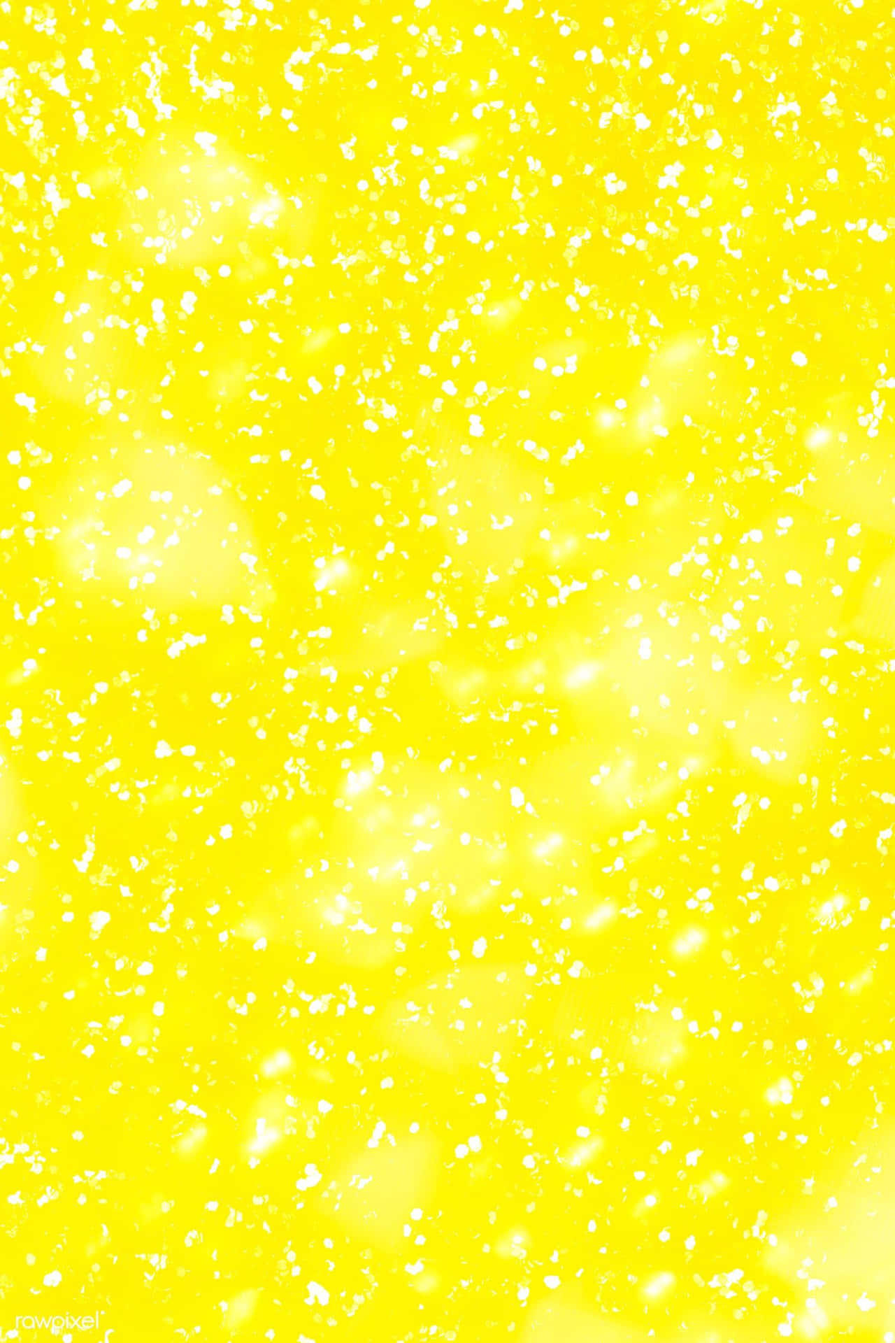 Deixeo Brilho Do Glitter Amarelo Brilhante Iluminar O Seu Espaço. Papel de Parede