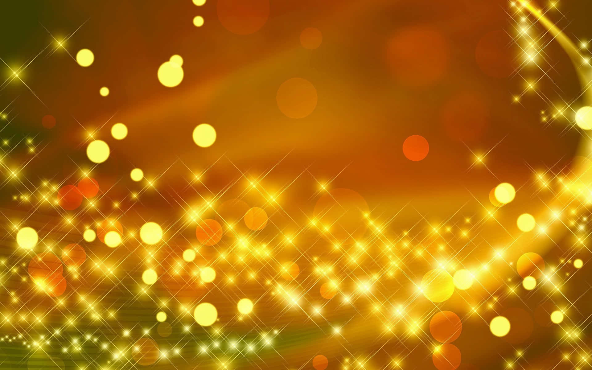 "Dare to Shine Brightly with Yellow Glitter" Wallpaper