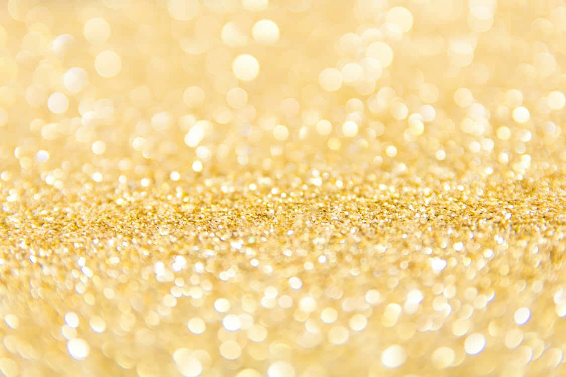 Make your artwork shine with Yellow Glitter Wallpaper