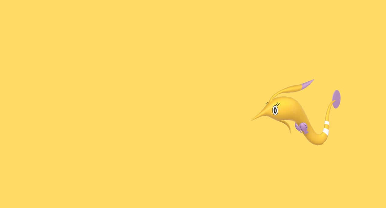 Yellow Gorebyss Wallpaper