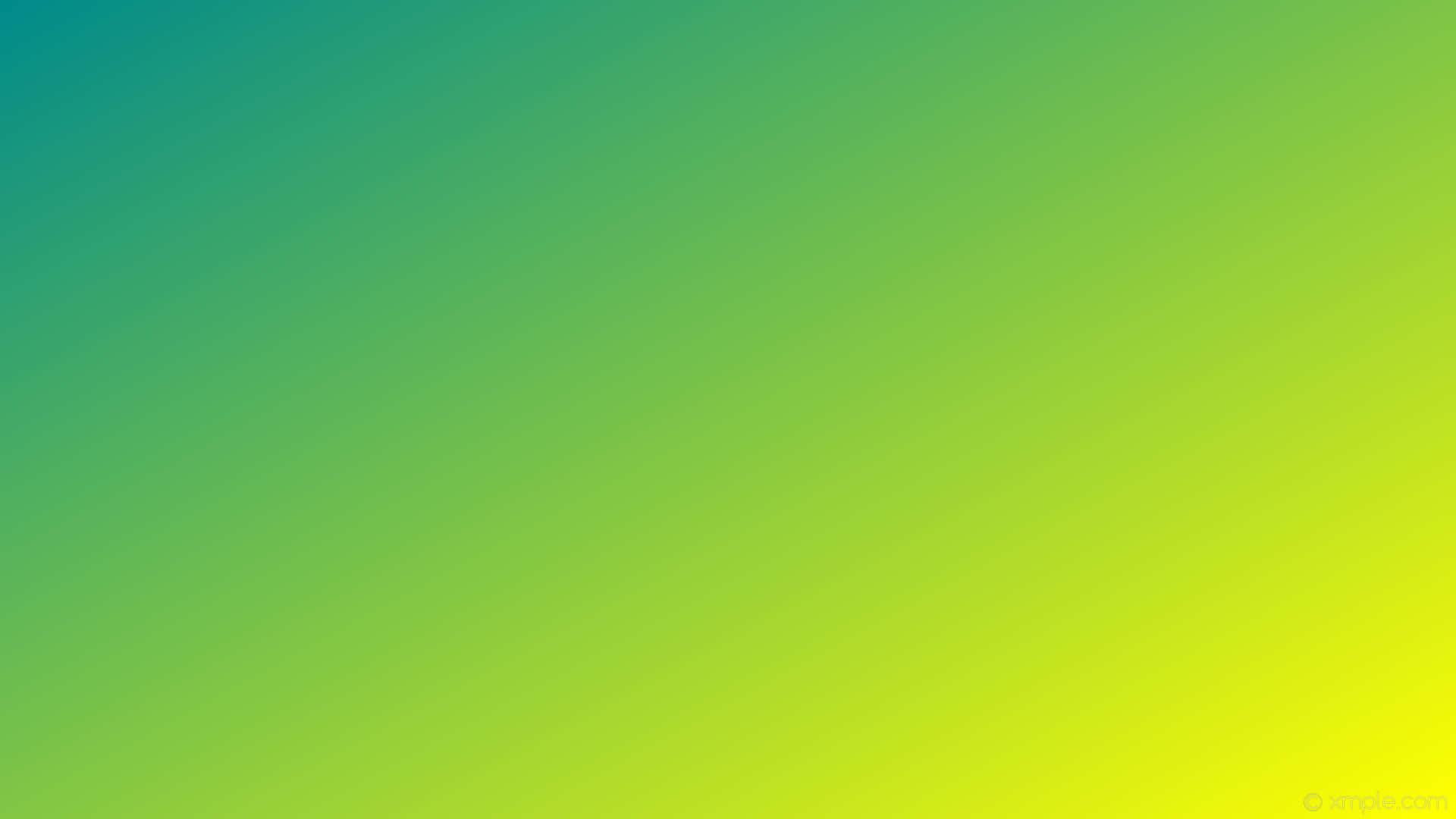A vibrant hello from our yellow gradient background