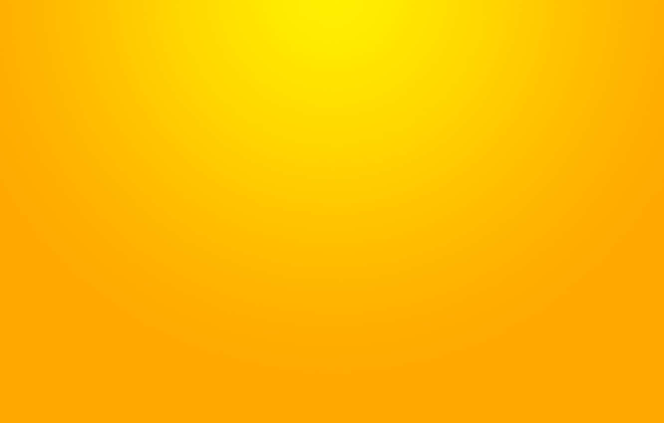 A Yellow Background With A Sun Shining On It