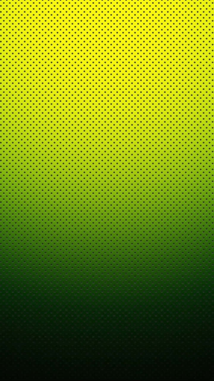 Yellow Green Gradient Dots Background Wallpaper