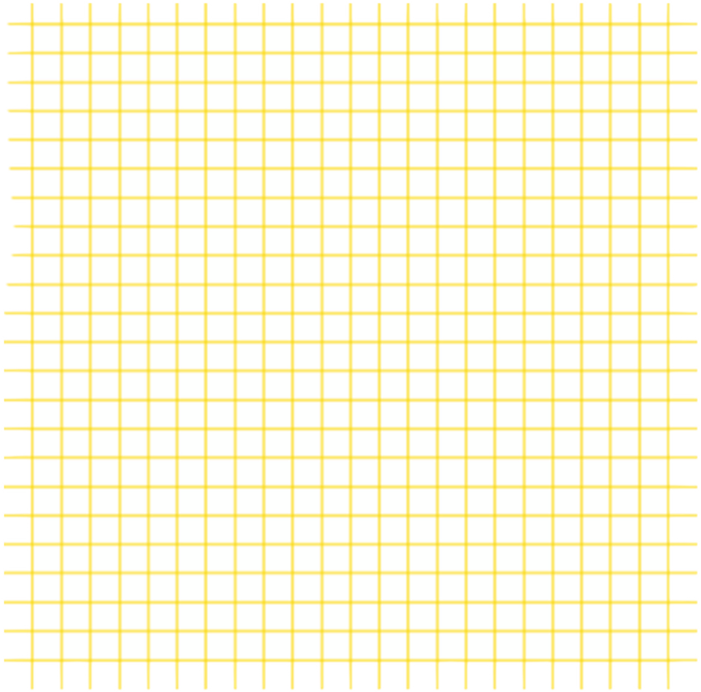 Yellow Grid Paper Background PNG