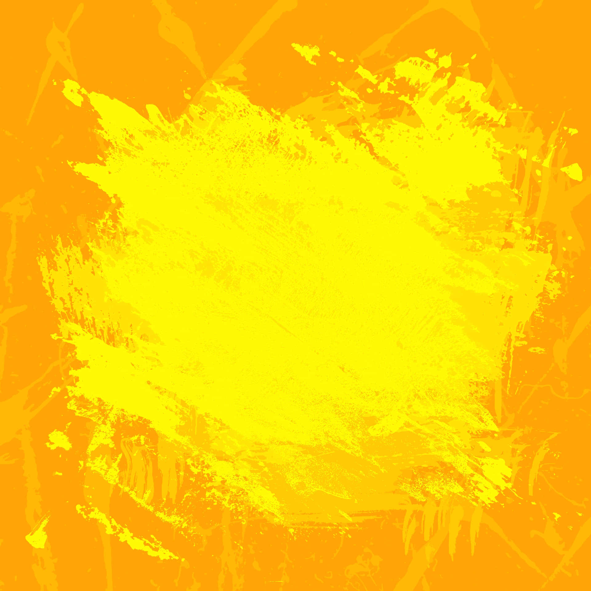 Vibrant Yellow Grunge Background