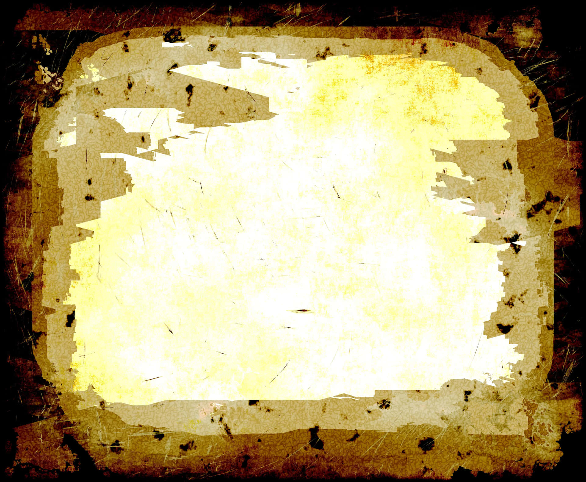 Bold and Textured Yellow Grunge Background