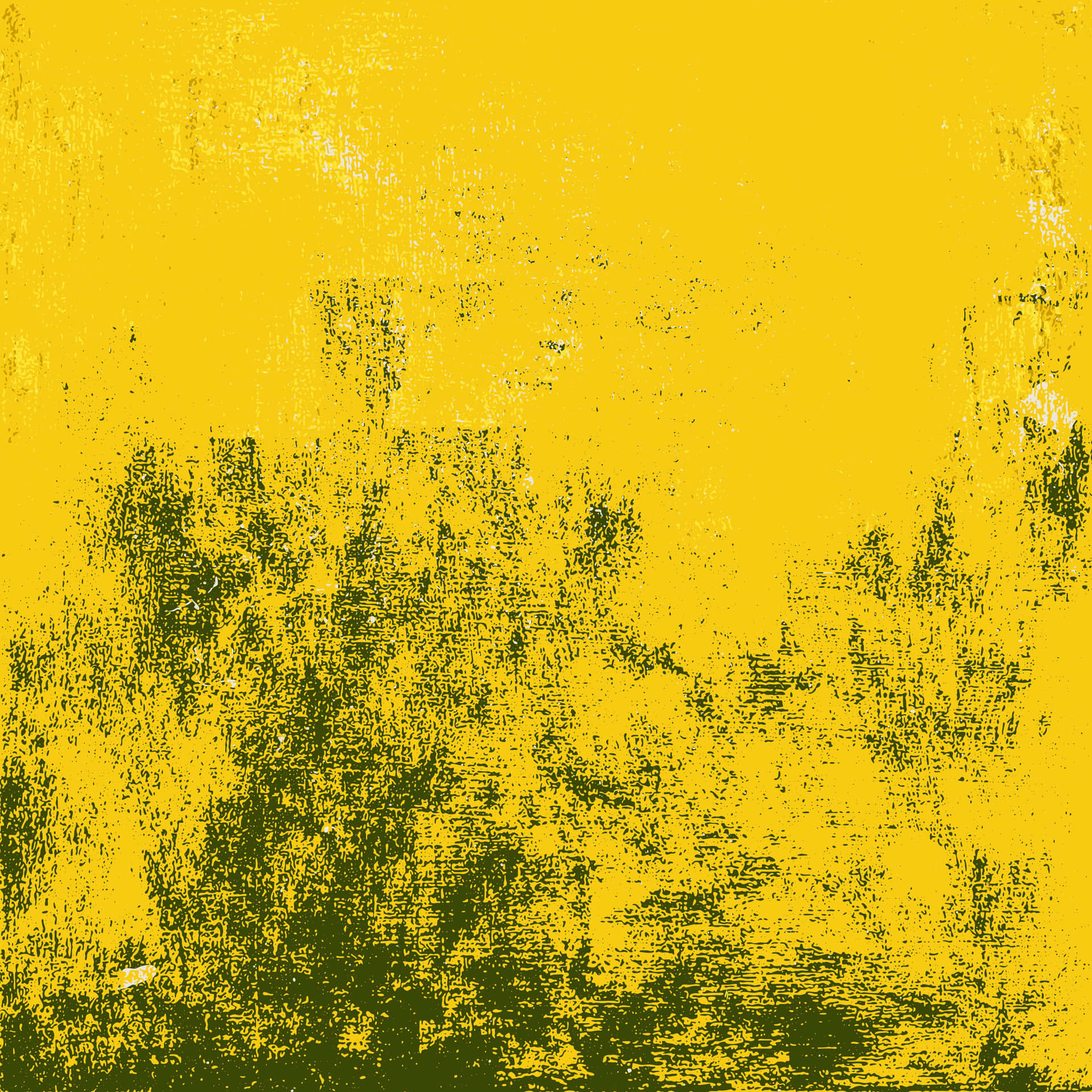En livlig blanding af gul og grunge skaber et øjenfangende visuelt. Wallpaper