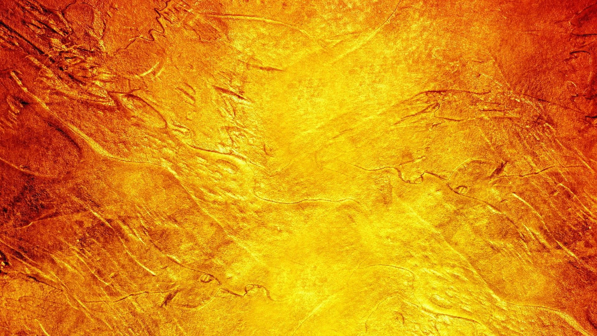 En gul og orange abstrakt baggrund Wallpaper