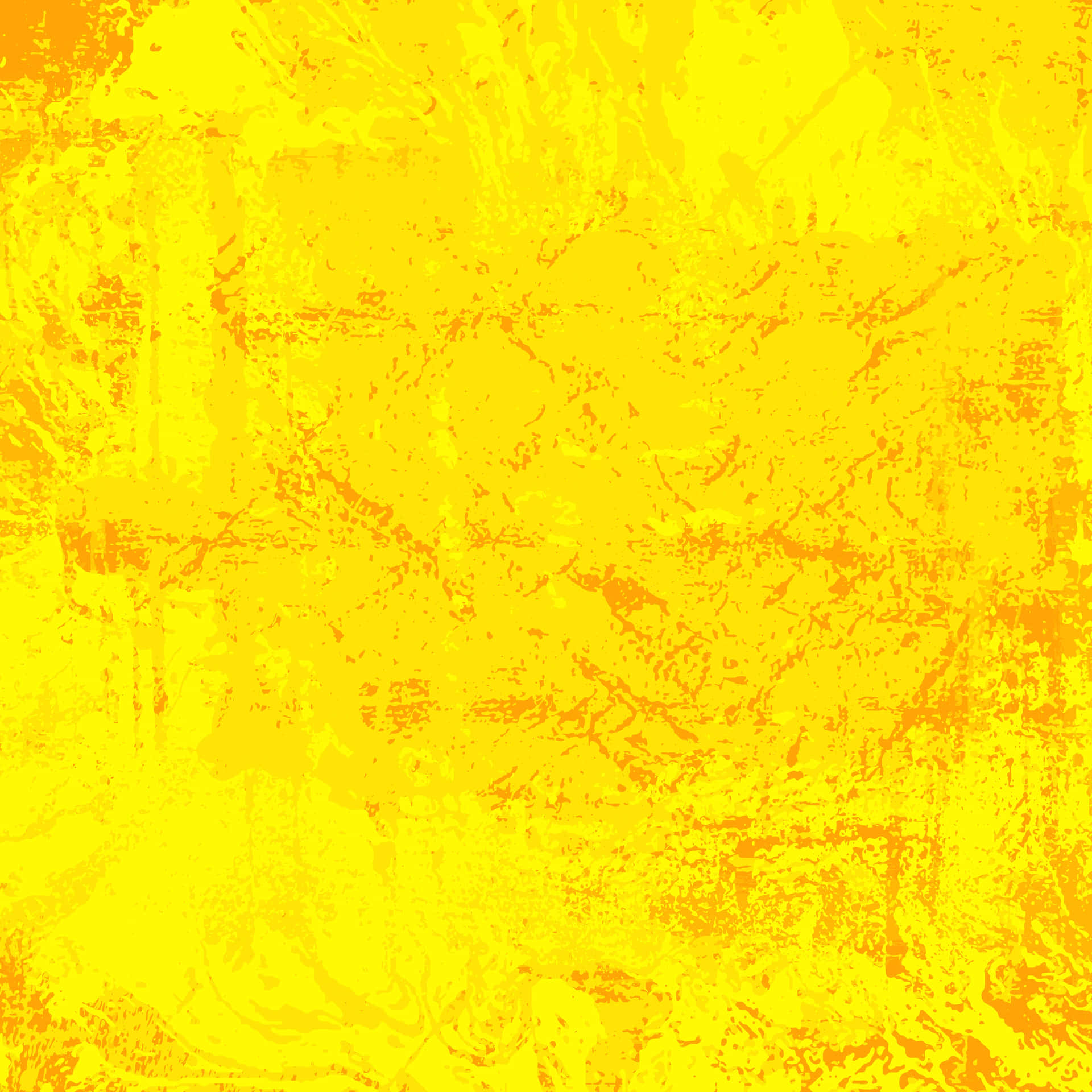 Hellesund Kräftiges Gelbes Grunge-muster Wallpaper