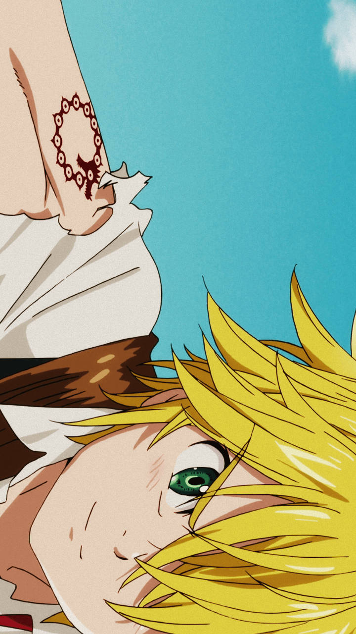 Yellow-haired Aesthetic Anime Boy