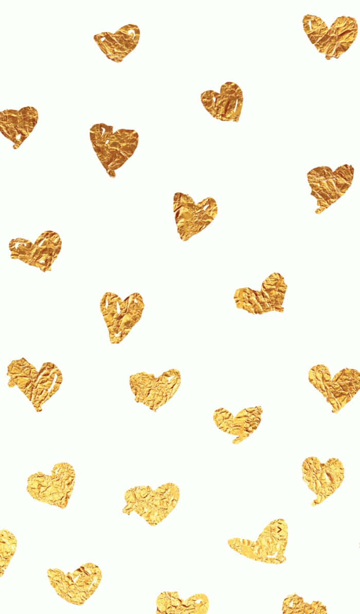 Yellow Heart 700 X 1194 Wallpaper Wallpaper