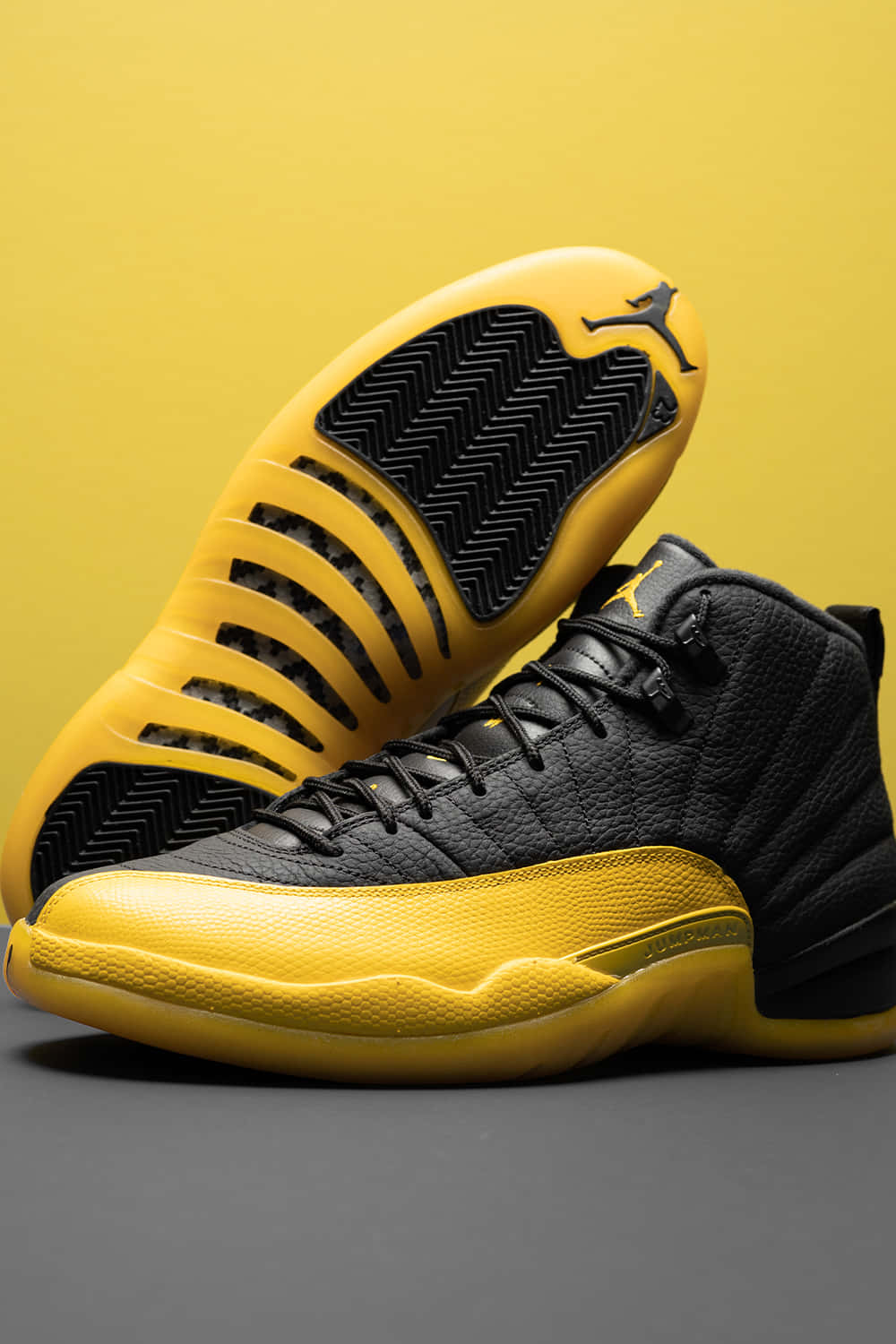Show Off Your Style with the Classic Yellow Jordan Wallpaper