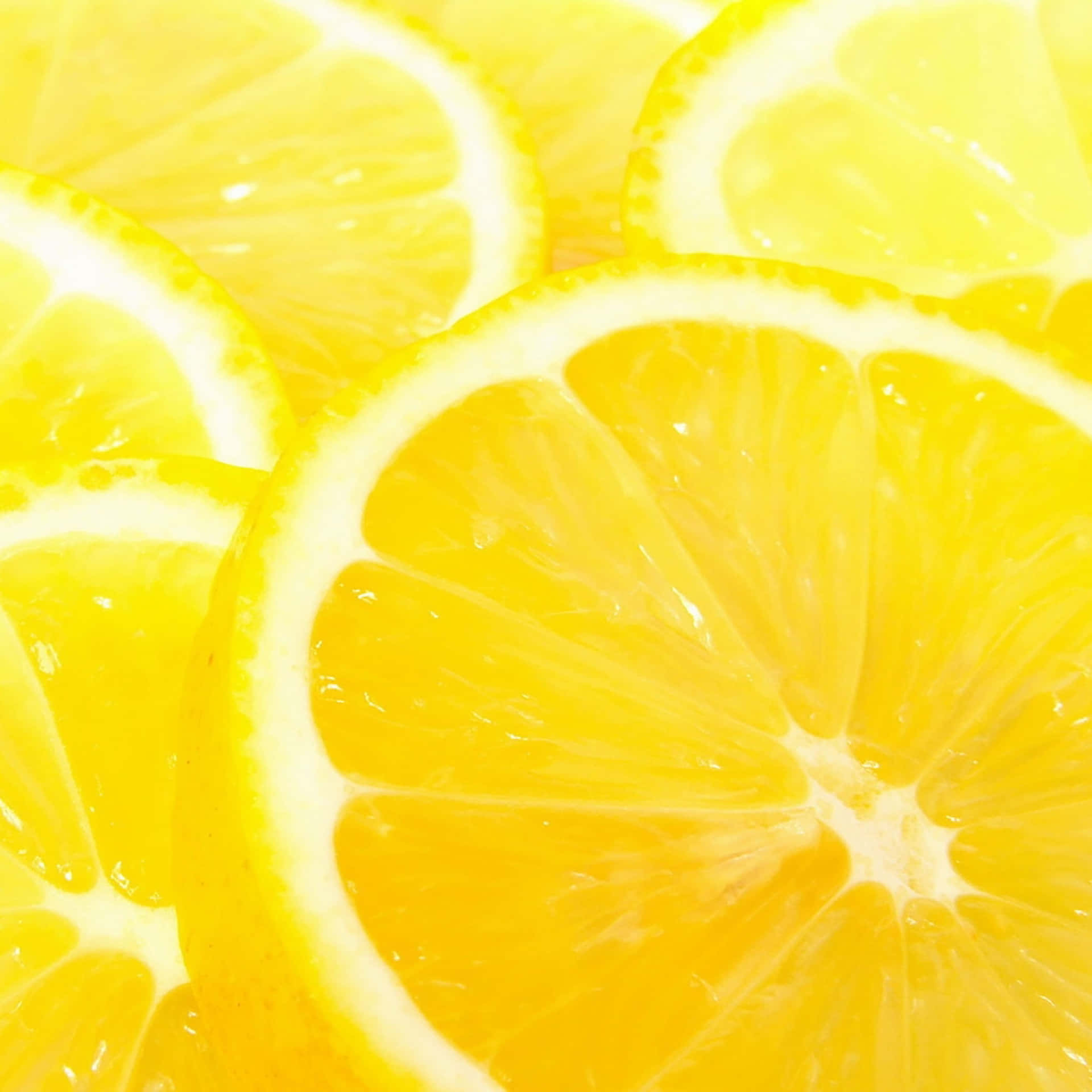 Yellow Lemons Ipad Background