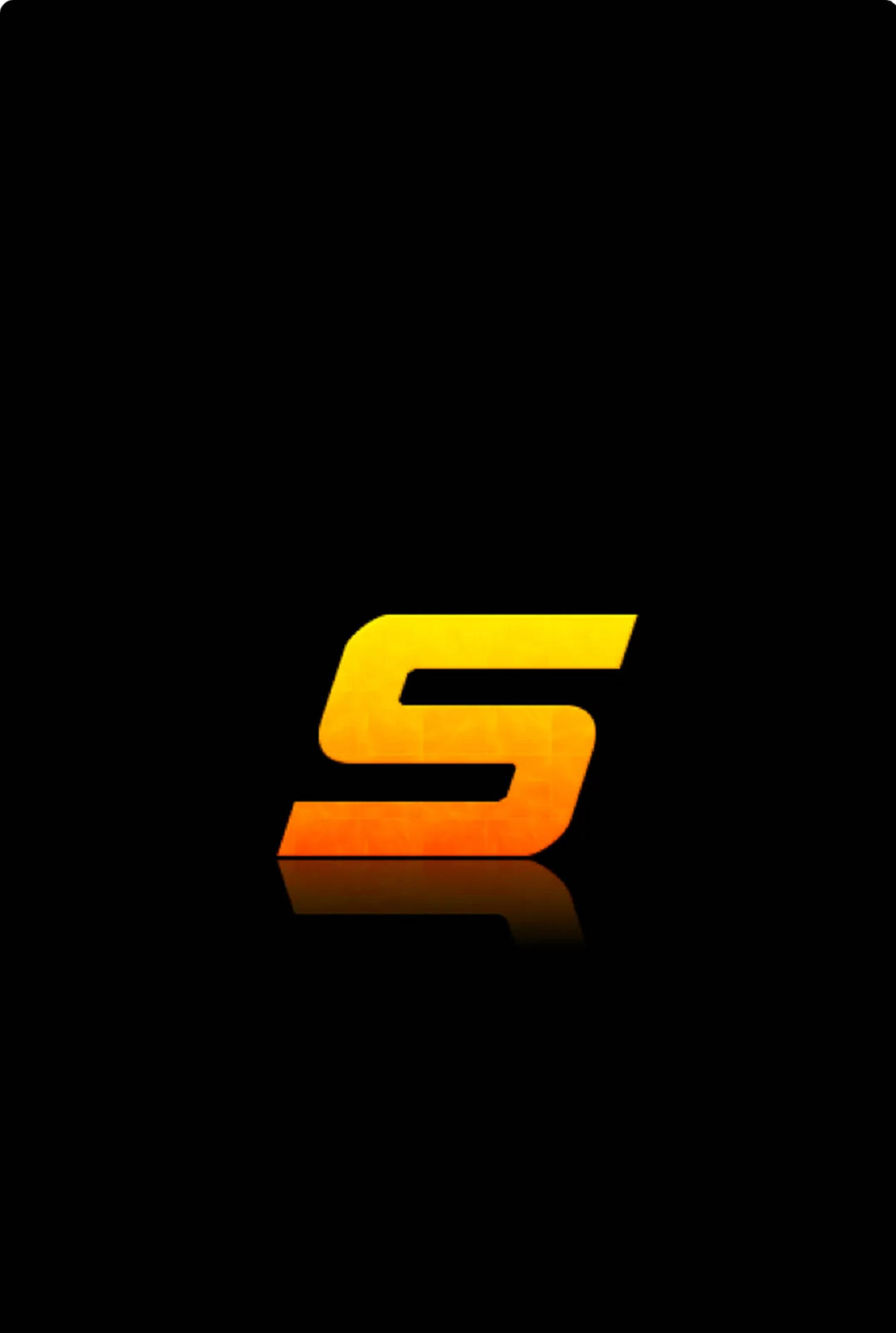 Yellow Letter S In Black