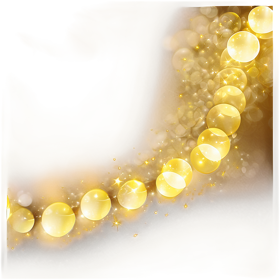 Yellow Light Bokeh Effect Png 72 PNG