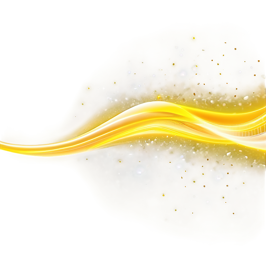 Yellow Light Wave Png 95 PNG