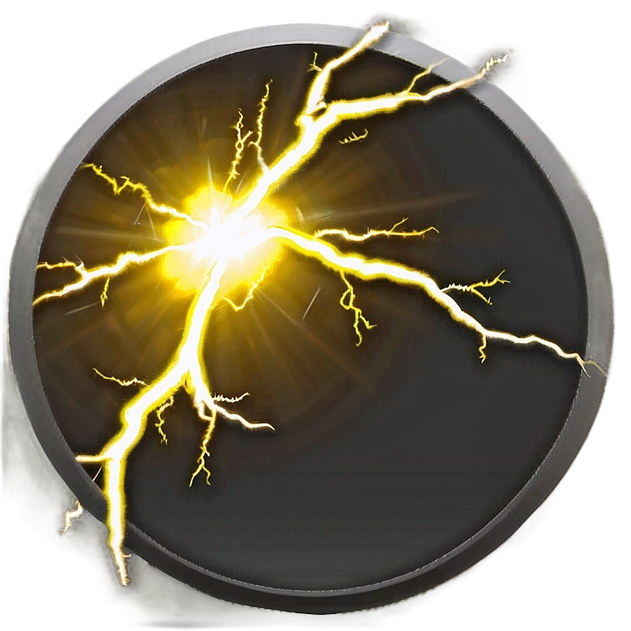 Yellow Lightning Beam Png Cti3 PNG